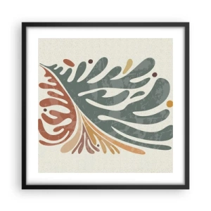 Plakát v černém rámu - Vícebarevný list - 50x50 cm