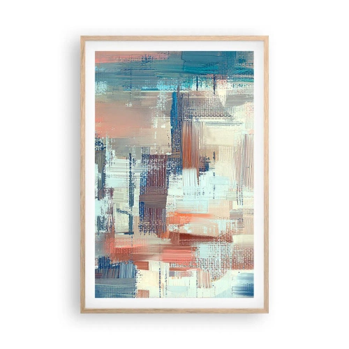 Plakát v rámu světlý dub - Dostat se ke světlu - 61x91 cm