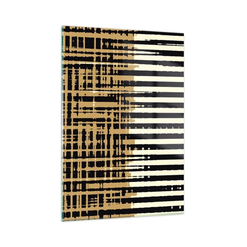 Obraz na skle - Architektonická abstrakce - 50x70 cm