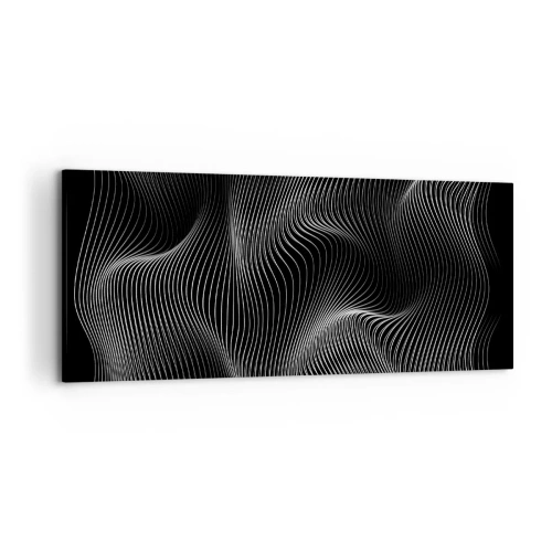 Obraz na plátně - Tanec světla v prostoru - 120x50 cm