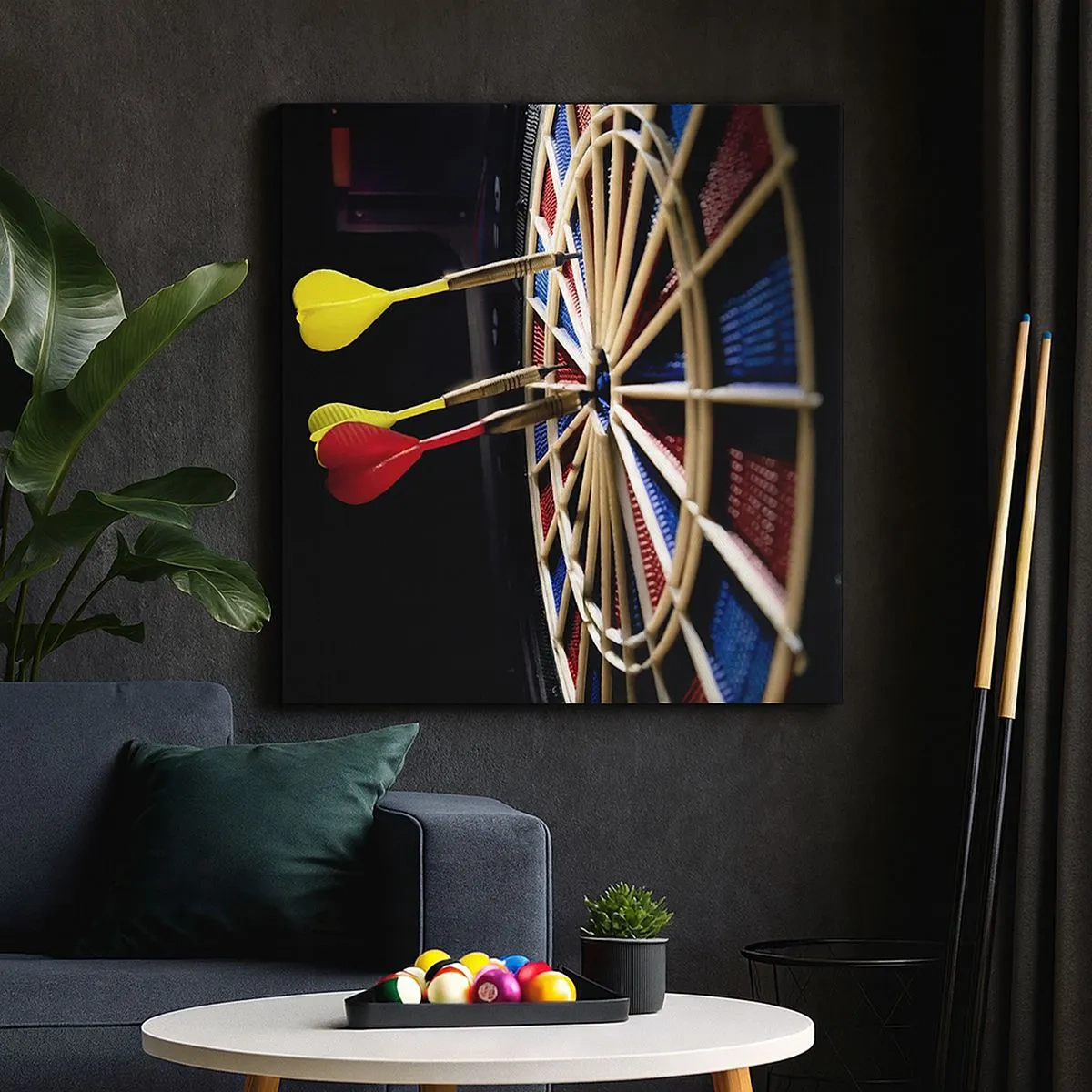 Obraz na plátně - Přesný zásah - 30x30 cm