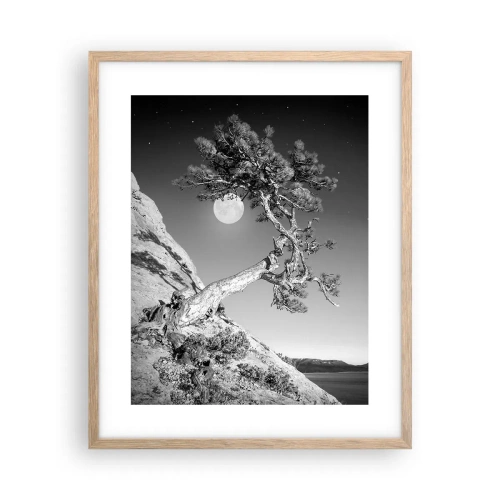 Plakát v rámu světlý dub - Vítězná válečnice - 40x50 cm