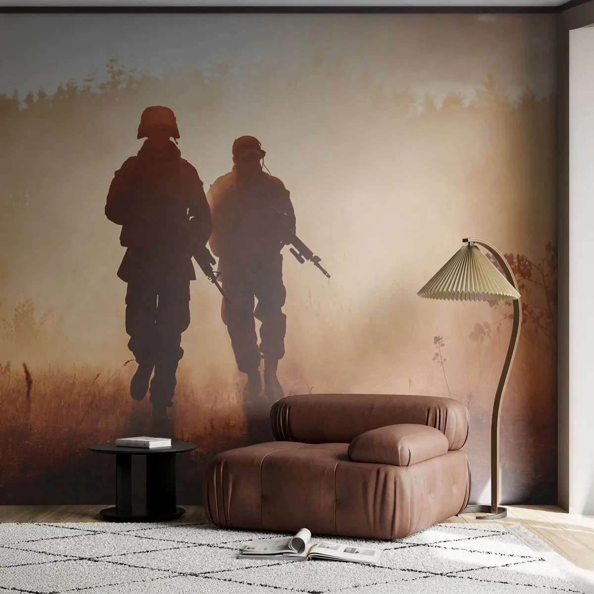 Fototapeta Samolepicí Deluxe Sticker - Call of Duty - Voják, Puška, Válečný - 250x175 cm