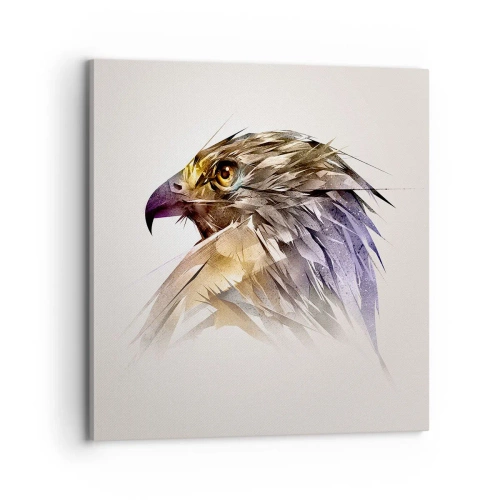 Obraz na plátně - Portrét bojovníka - 70x70 cm