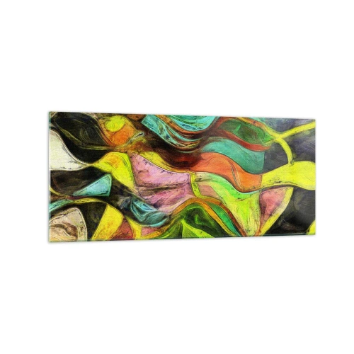 Obraz na skle - Pohyb je život - 120x50 cm