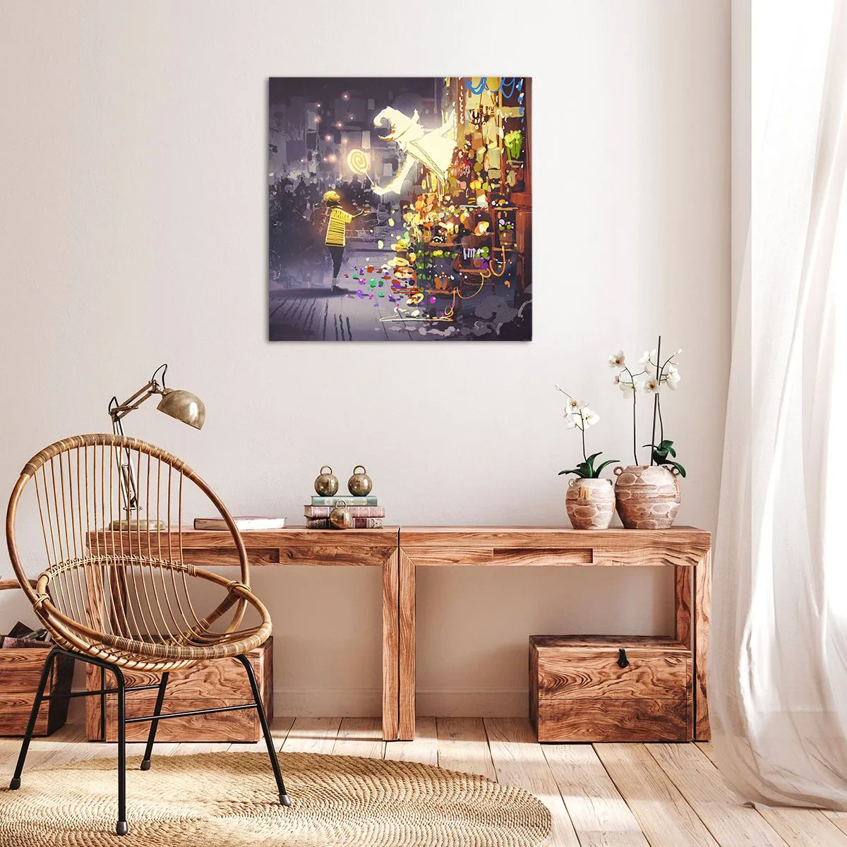 Obraz na plátně - Kouzla existují - 60x60 cm