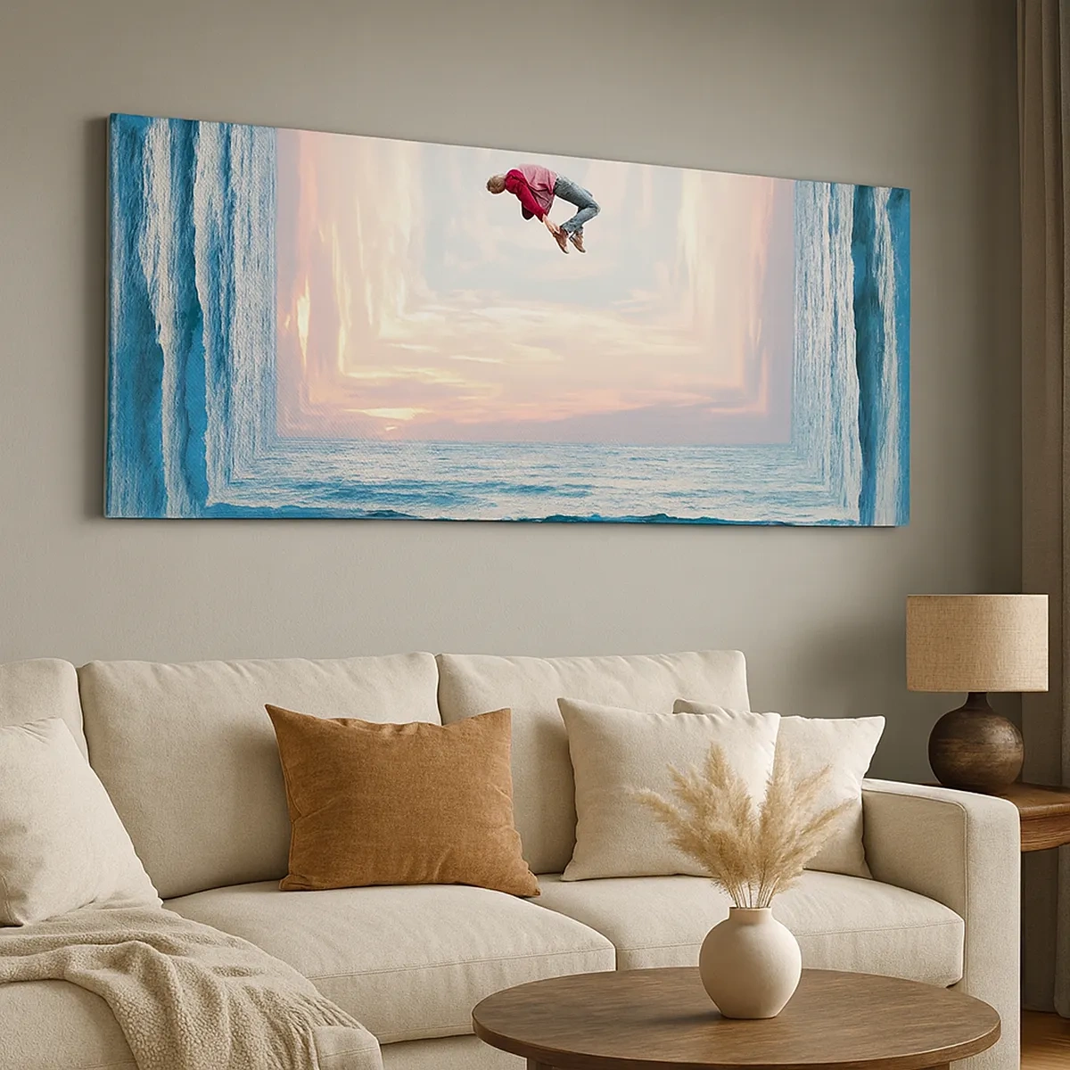 Obraz na plátně - Do jiné dimenze - 30x30 cm