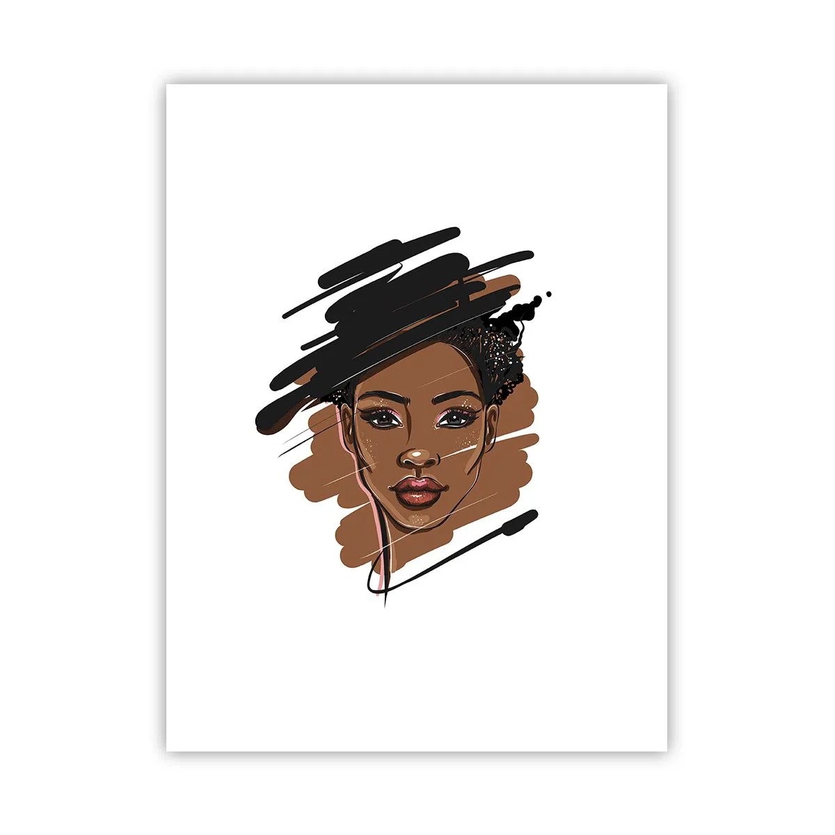 Plakát - Sladká jako čokoláda - 30x40 cm