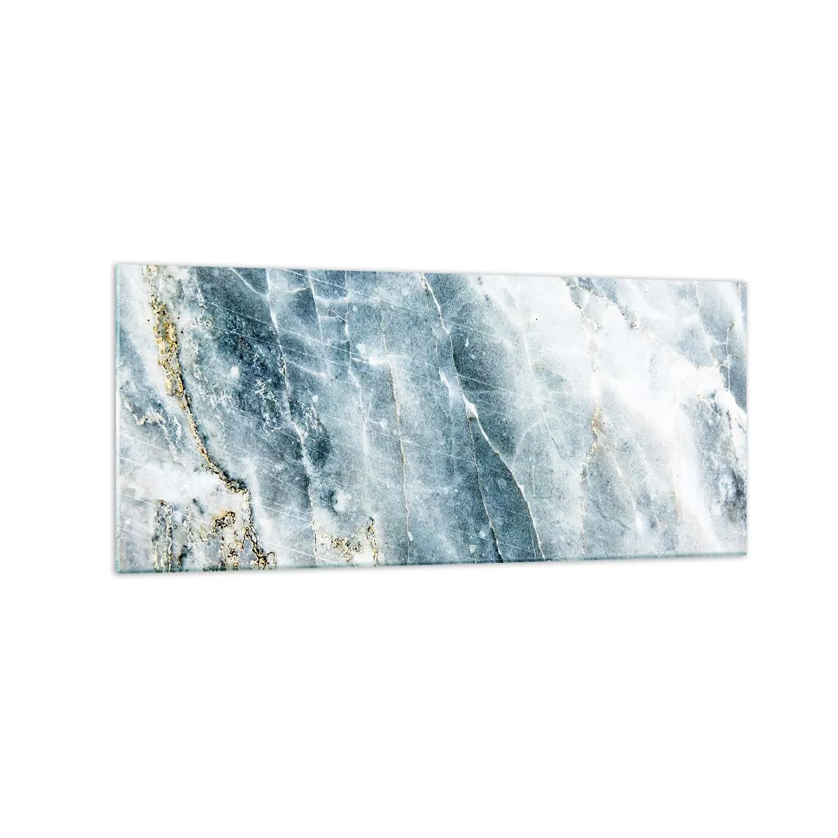 Obraz na skle - Ledový svět - 120x50 cm