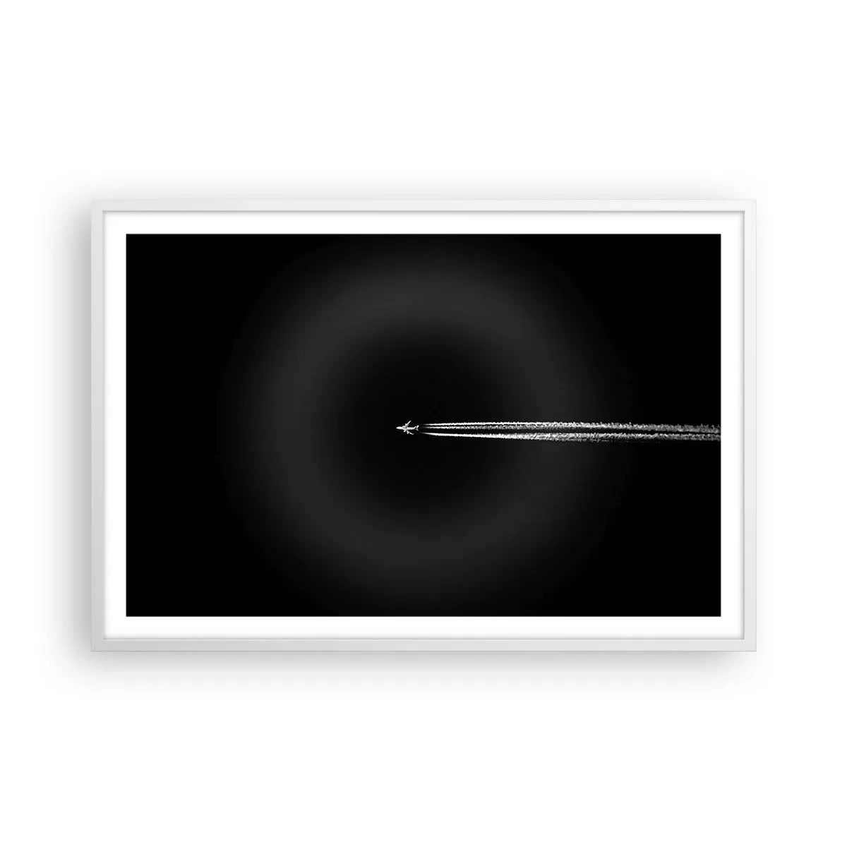 Plakát v bílém rámu - Do jiné dimenze - 91x61 cm