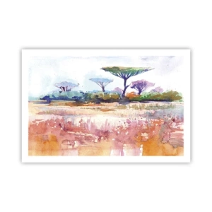 Plakát - Barvy savany - 91x61 cm