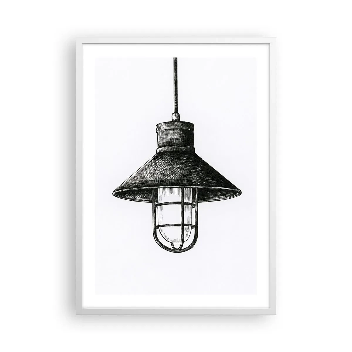 Plakát v bílém rámu - Jako před lety… - 50x70 cm