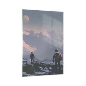 Obraz na skle - Pod neznámou hvězdou - 70x100 cm