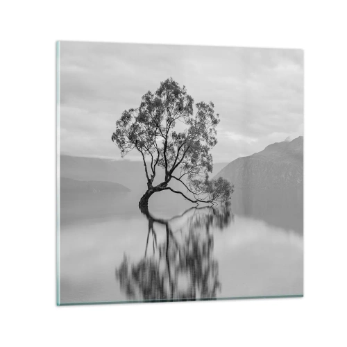 Obraz na skle - Existuje taková země - 70x70 cm