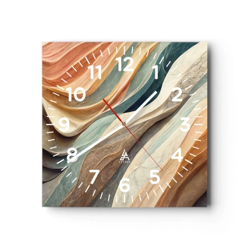 Nástěnné hodiny - Okamžik před změnou - 30x30 cm