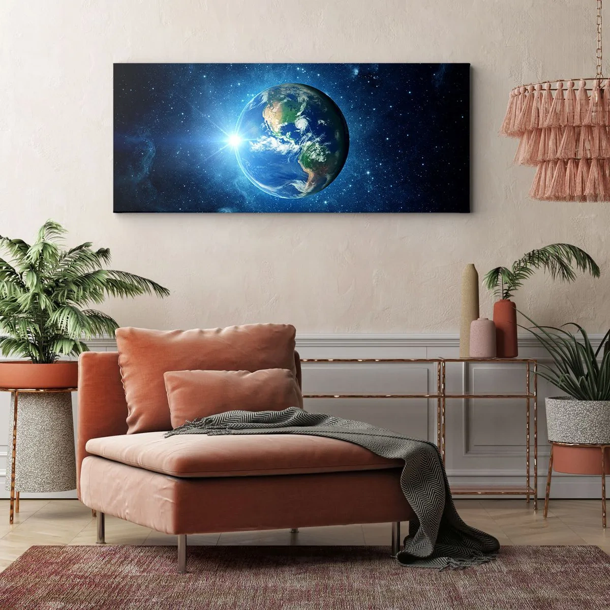 Obraz na plátně - Jsme v nebi - 100x40 cm