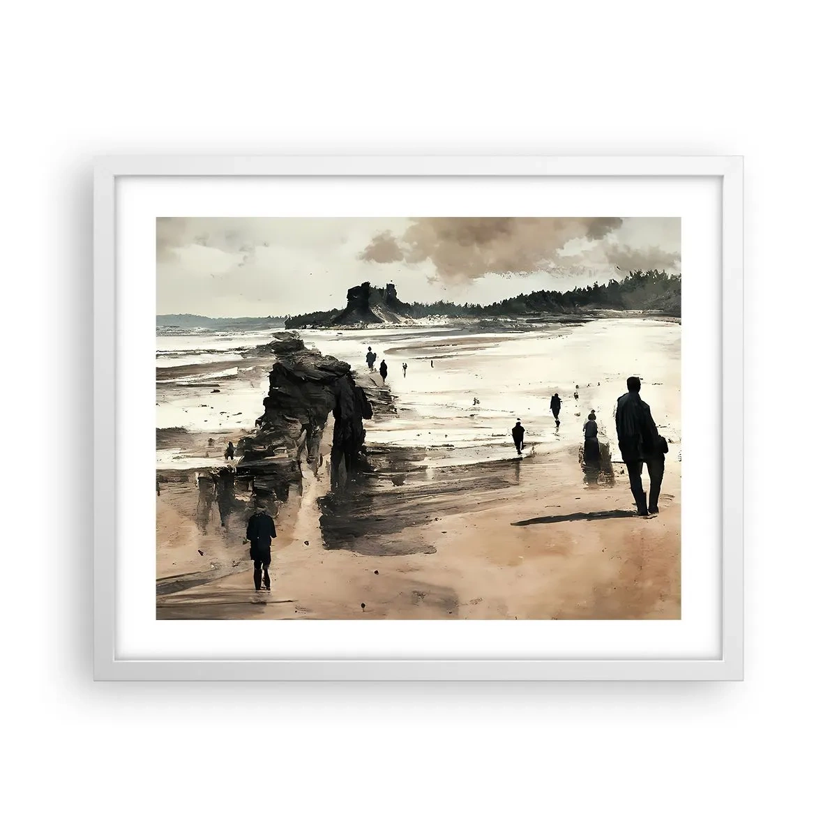 Plakát v bílém rámu - Vyvolaní - 50x40 cm