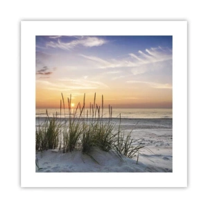 Plakát - Podívej se, představ si a pociť - 40x40 cm