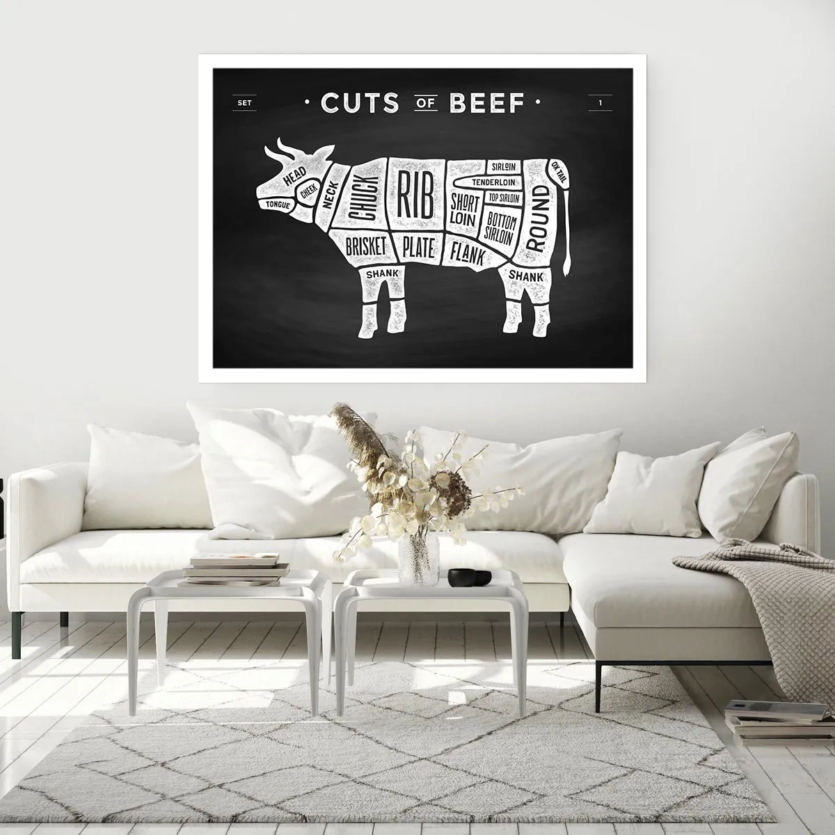 Plakát - Slabikář řezníka - 91x61 cm