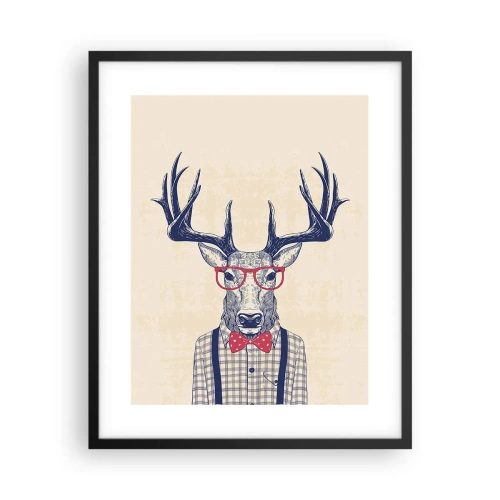 Plakát v černém rámu - Zábavná extravagance - 40x50 cm