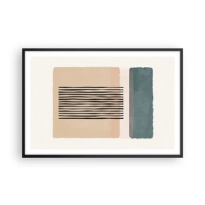 Plakát v černém rámu - Všechno v pořádku - 91x61 cm