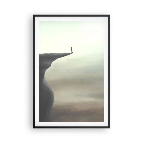 Plakát v černém rámu - Nahoru, samozřejmě! - 61x91 cm