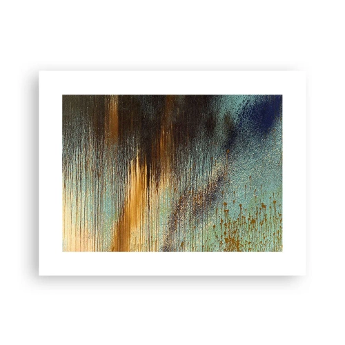 Plakát - Nenáhodná barevná kompozice - 40x30 cm