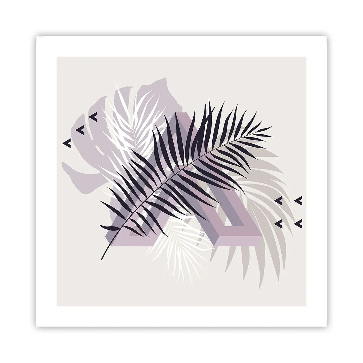 Plakát - Stín stínu - 50x50 cm