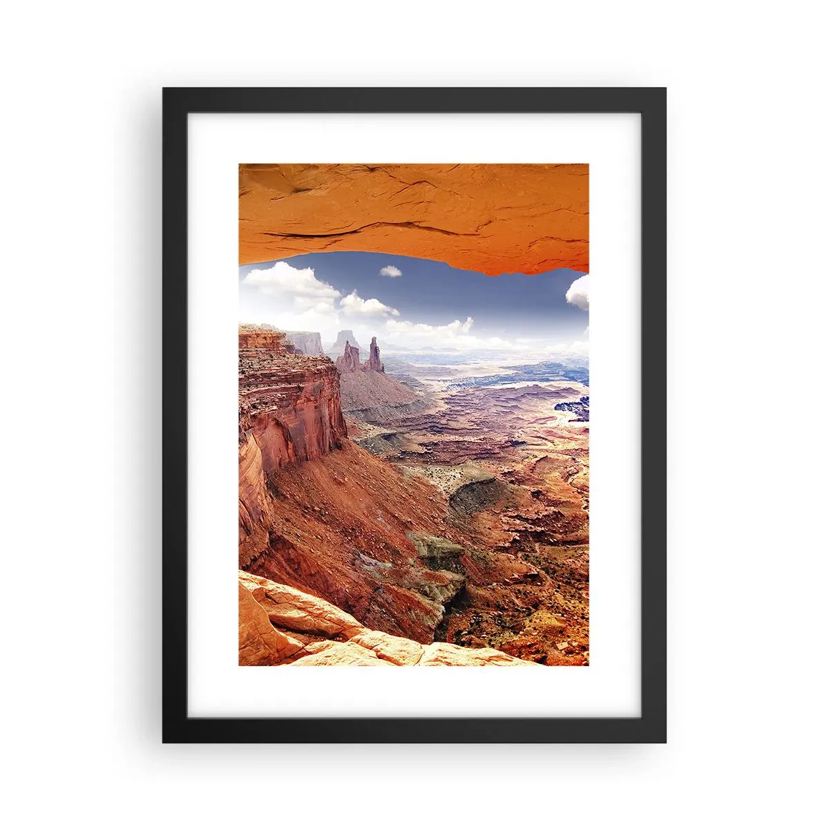 Plakát v černém rámu - Vytesané samotnou přírodou - 30x40 cm