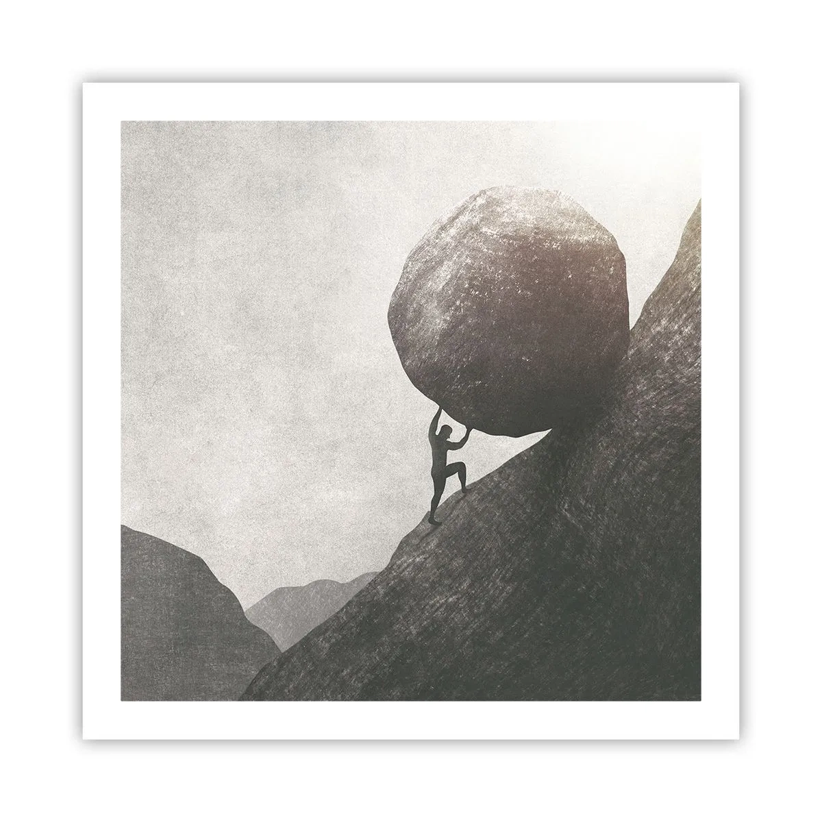 Plakát - Věřím, proti vší naději - 60x60 cm