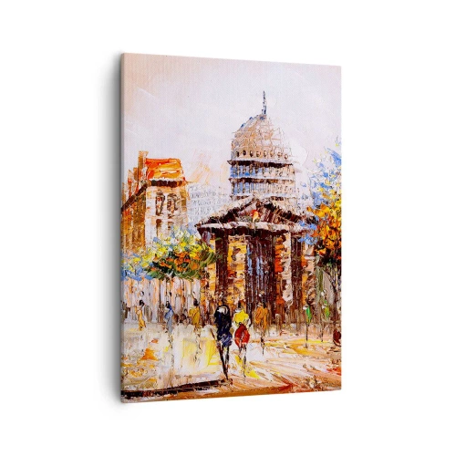 Obraz na plátně - Pařížská procházka - 50x70 cm