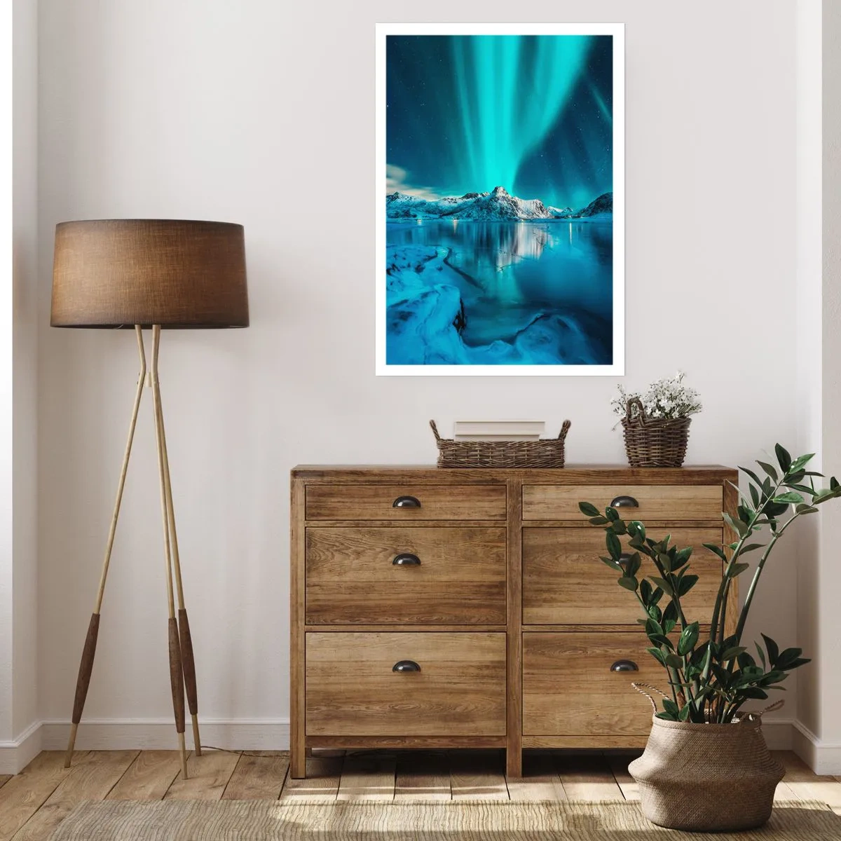 Plakát - Noc plná světla - 70x100 cm