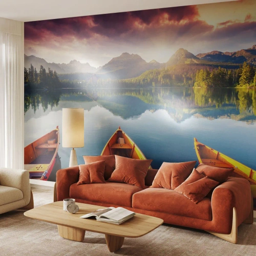 Fototapeta Samolepicí Deluxe Sticker - Nic proti přírodě - Krajina, hory, Klid - 250x175 cm