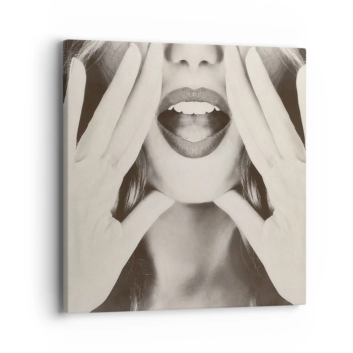 Obraz na plátně - Už jdu! - 40x40 cm