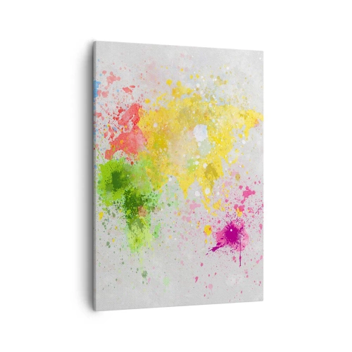 Obraz na plátně - Všechny barvy světa - 50x70 cm