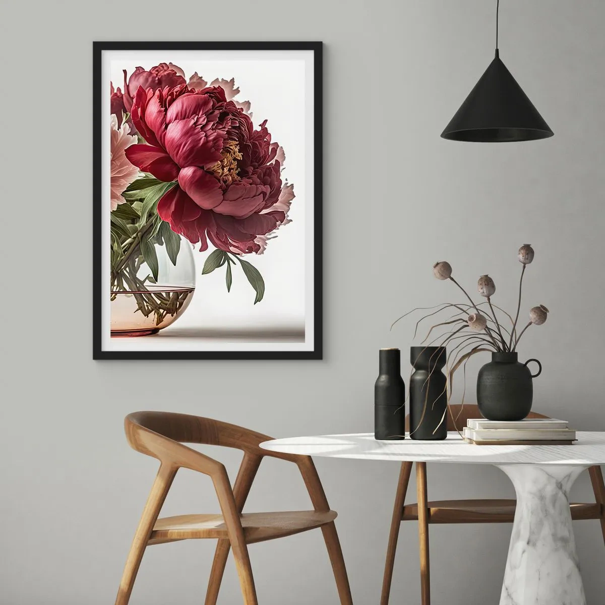 Plakát v černém rámu - V plném rozkvětu krásy - 30x40 cm