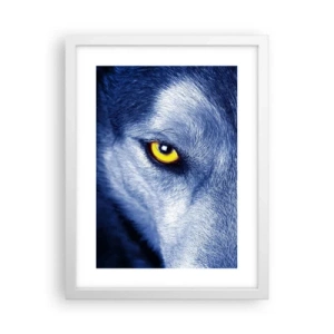 Plakát v bílém rámu - Fascinující pohled - 30x40 cm