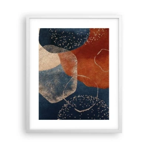 Plakát v bílém rámu - Lehkost bytí - 40x50 cm