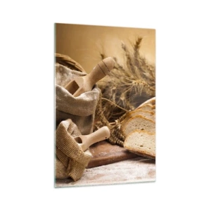 Obraz na skle - Jako utnout nožem - 70x100 cm