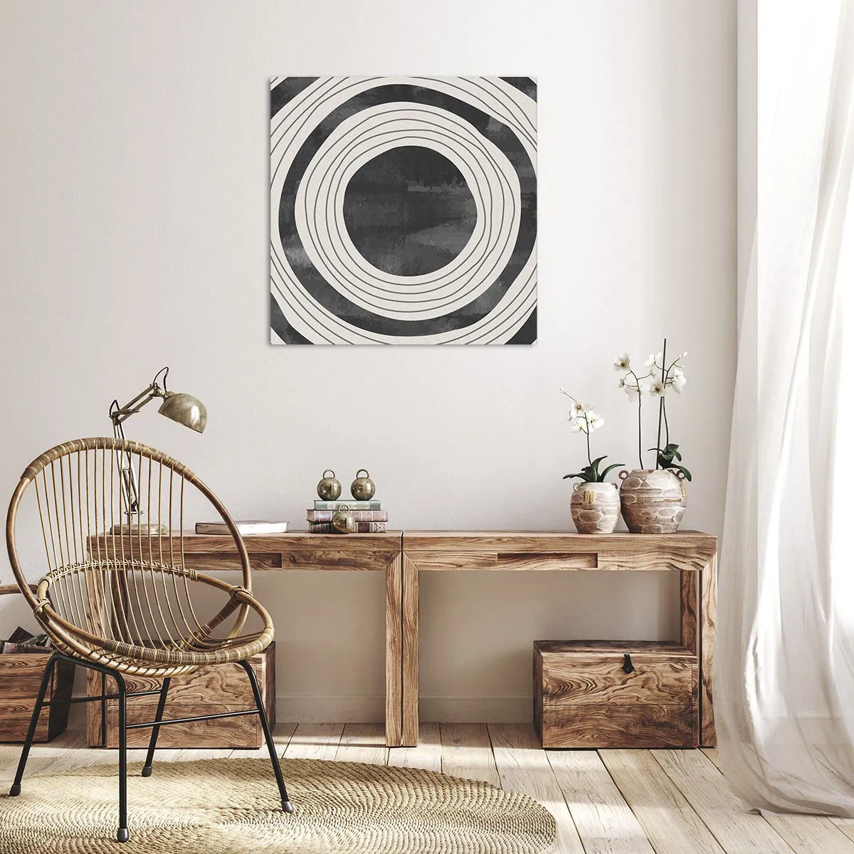 Obraz na plátně - Přesný zásah - 60x60 cm