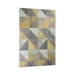 Obraz na skle - V úhlu trojúhelníku - 80x120 cm