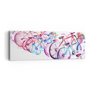 Obraz na plátně - Sjezd Antimoto klubu - 90x30 cm