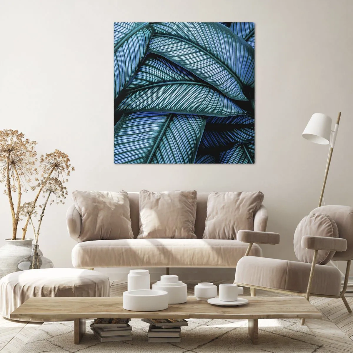 Obraz na plátně - Čáry života - 60x60 cm