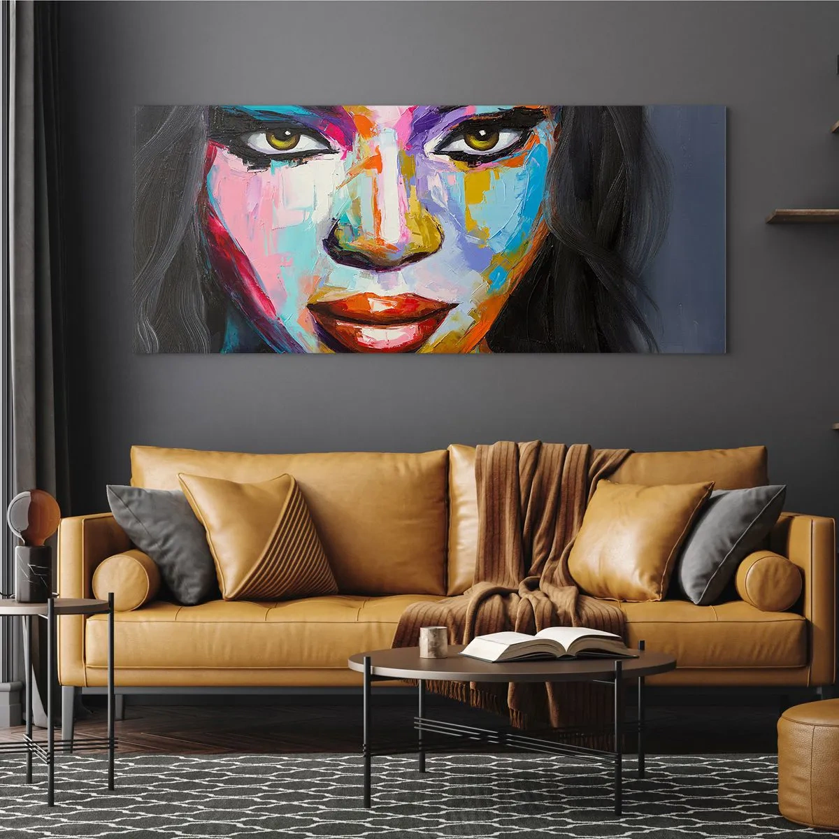 Obraz na skle - Nejde odtrhnout oči - 160x50 cm