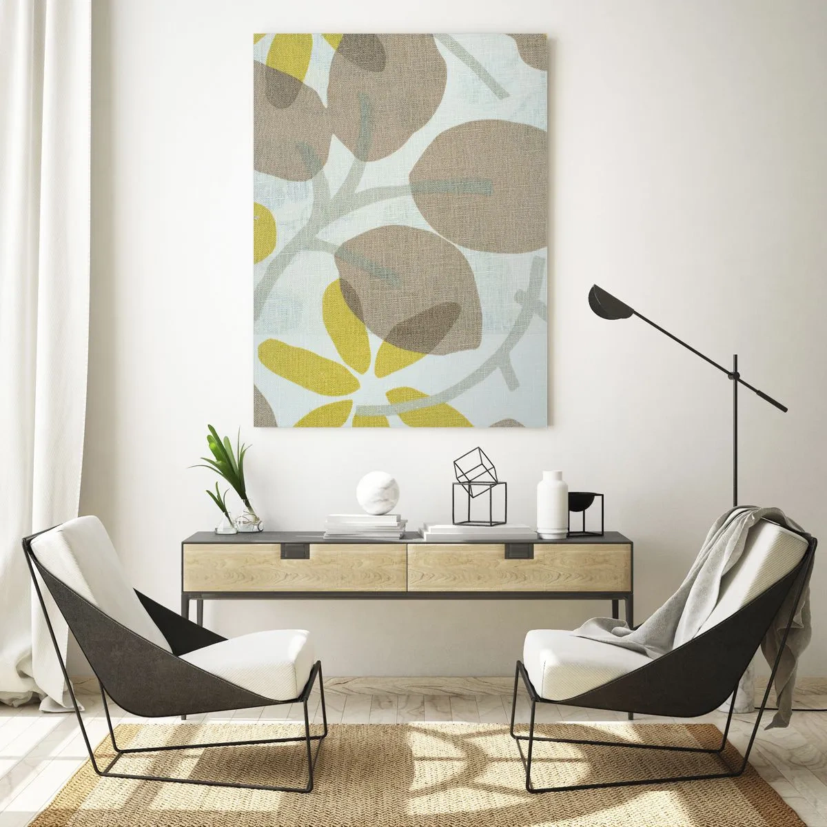 Obraz na skle - Kompozice v plném slunci - 50x70 cm