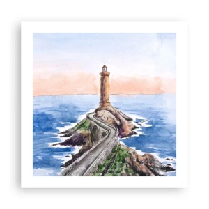 Plakát - Tváří v tvář moři - 50x50 cm