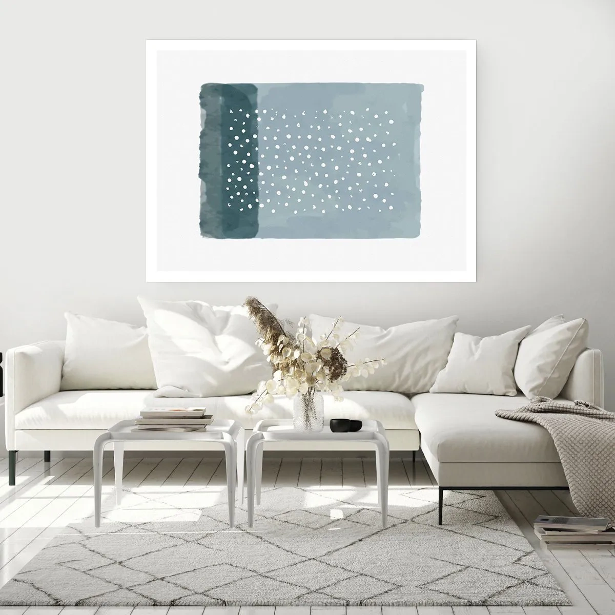 Plakát - Pěstováno na modři - 50x40 cm