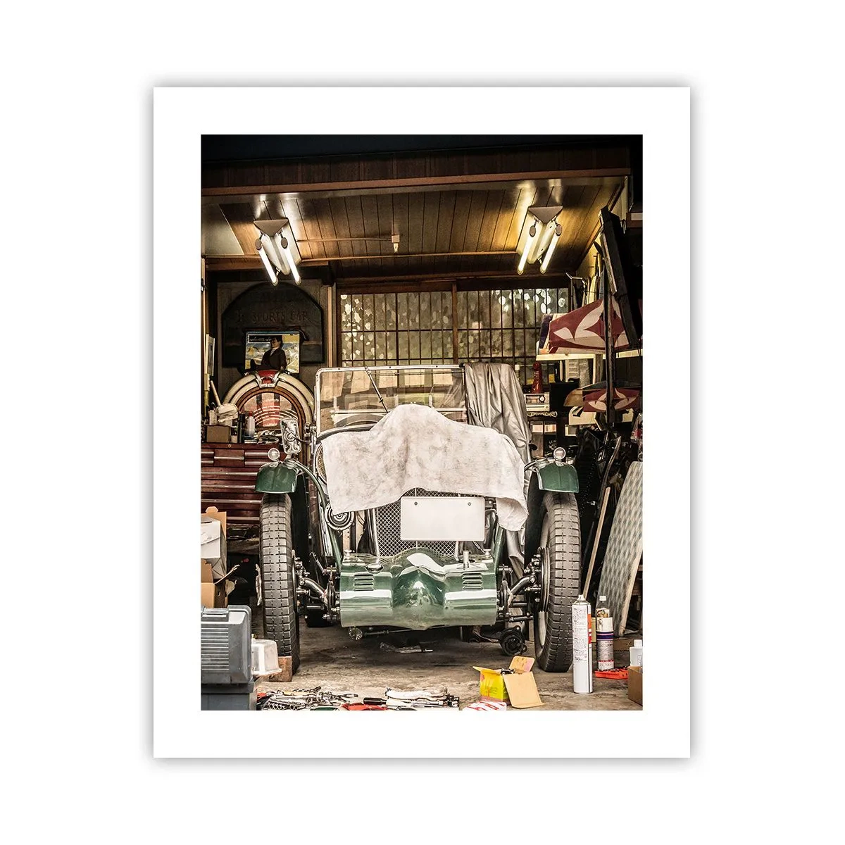 Plakát - Zpět do minulosti - 40x50 cm