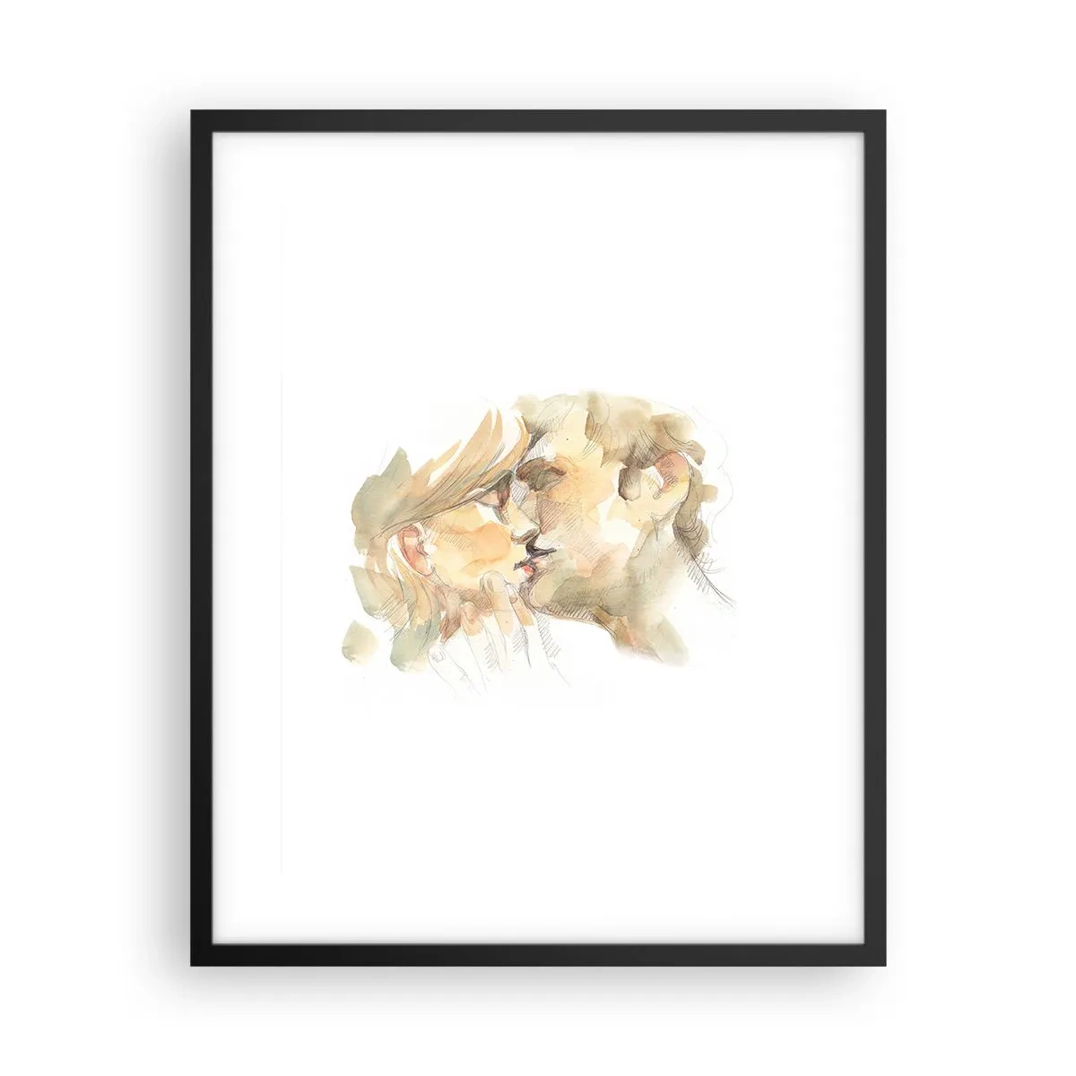 Plakát v černém rámu - Nalezena polovina? - 40x50 cm