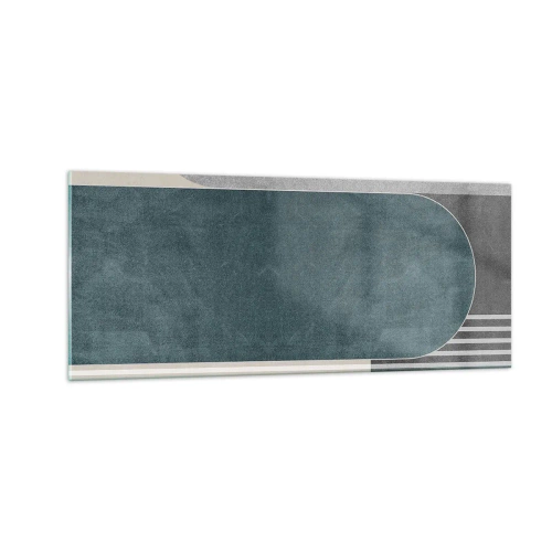 Obraz na skle - Kompozice na úrovni - 100x40 cm